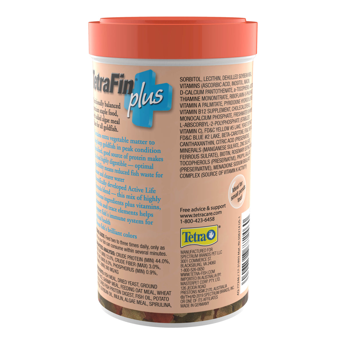 Tetra Fin Goldfish Flakes 7.06 oz