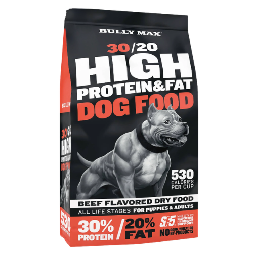 Bully Max 30/20 High Protein & Fat Beef Flavored Dry Dog Food