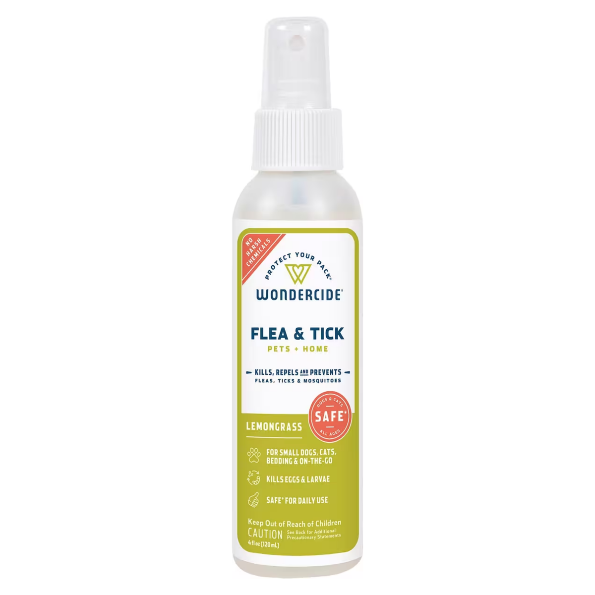 WONDERCIDE Flea/Tick/Mosquito Natural Lemongrass Scent Home & Pet Spray