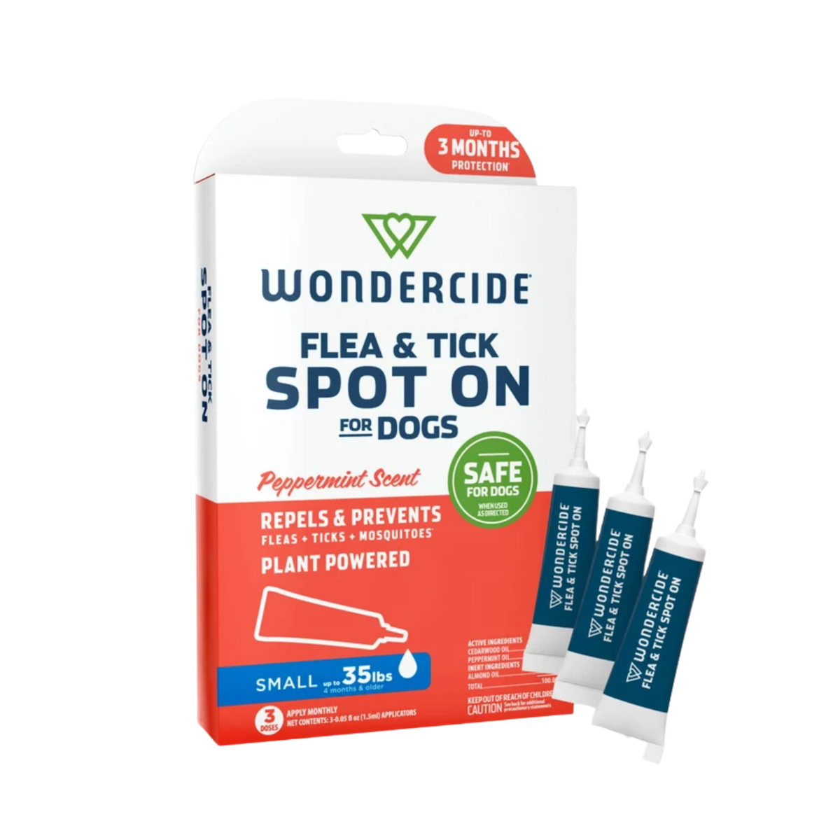 Wondercide Flea & Tick Spot On for Dogs with Natural Essential Oils
