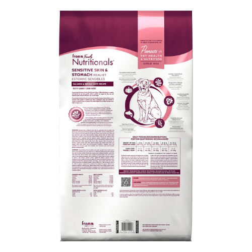 Fromm Nutritionals Sensitive Skin & Stomach Salmon & Whole Oats Recipe Complete Dry Dog Food