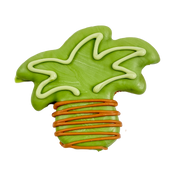 Bosco & Roxy Summer Palm Tree Dog Treat Cookie