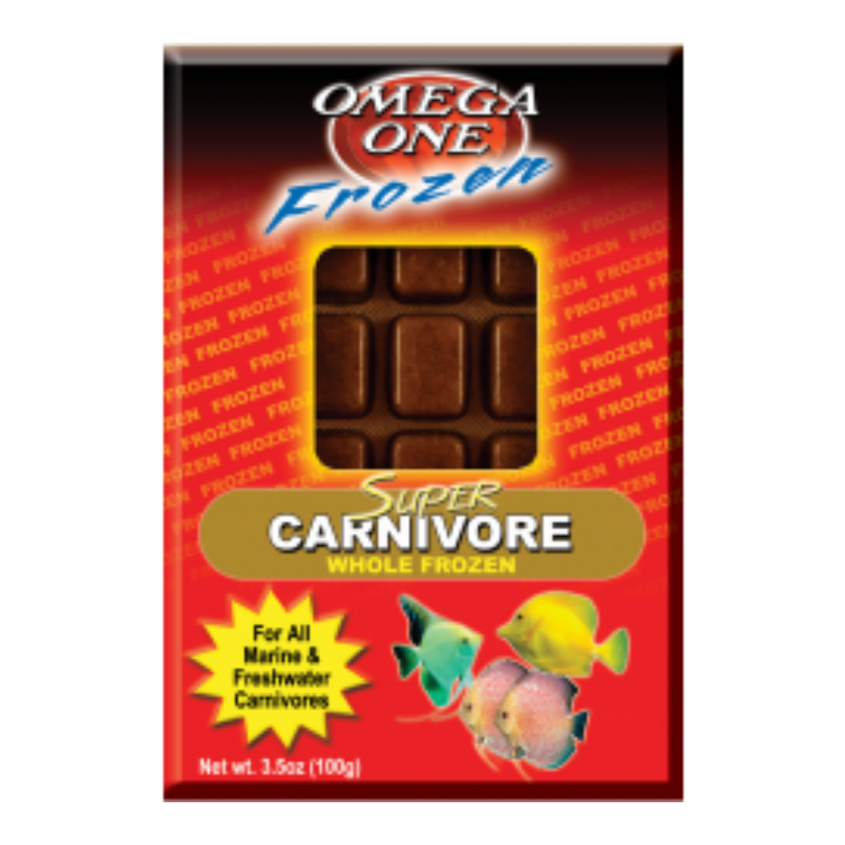 Omega One Frozen Super Carnivore Cube Pack 3.5 oz