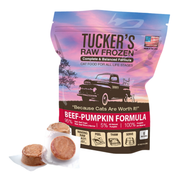 Tucker's Complete & Balanced Raw Frozen Beef-Pumpkin Cat Food 24 oz