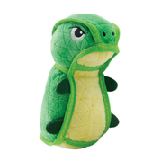 Outward Hound Xtreme Seamz Dino Plush Dog Toy, Medium 9 in