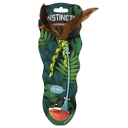 Smartykat Instincts Rowdy Rocker Self-Righting Wand with Feathers & Ribbons Cat Toy