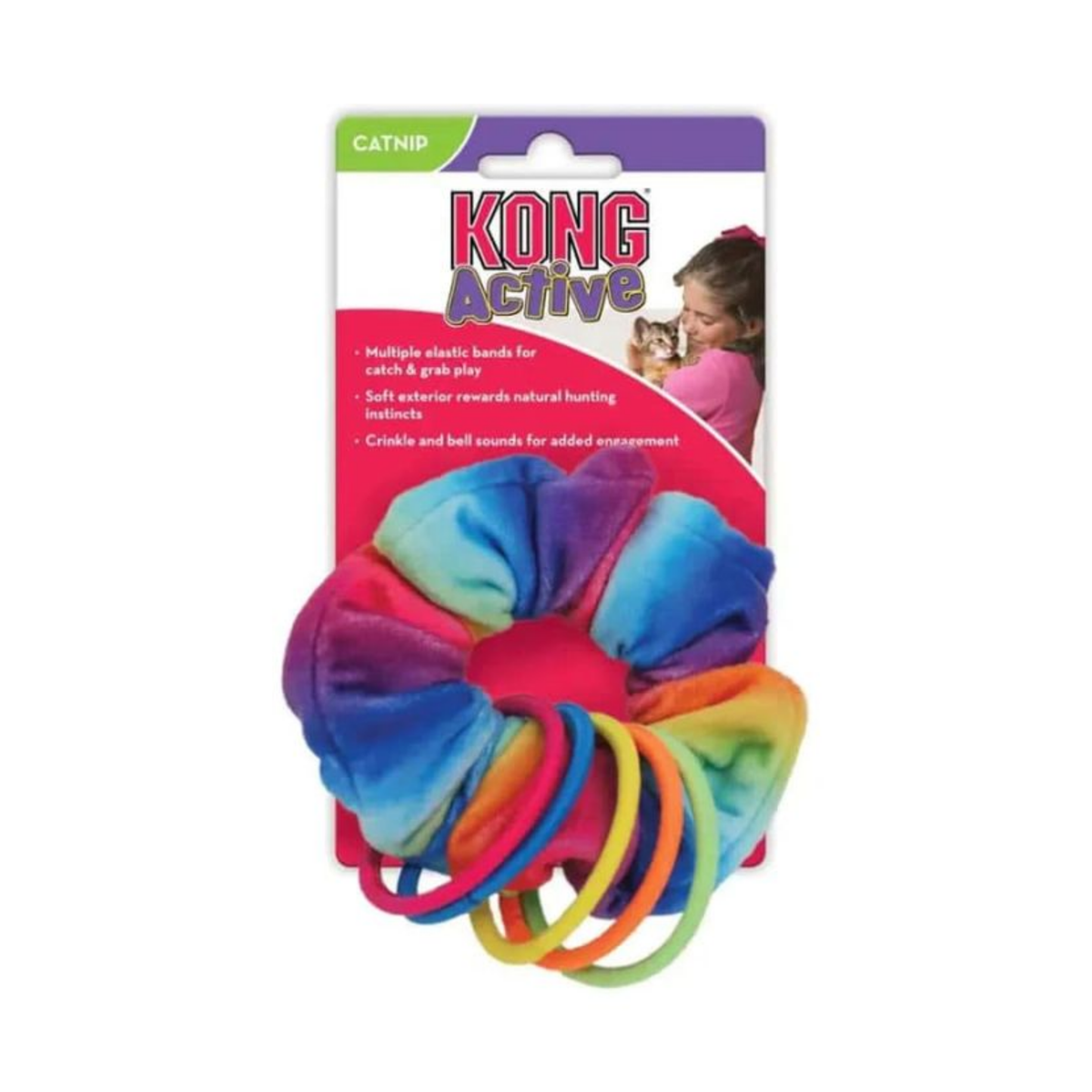 Kong Cat Active Scrunchie Cat Toy