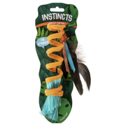 Smartykat Instincts Crazy Coil Springy Feather Cat Toy