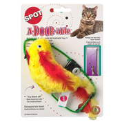 Spot Ethical Pet A-Door-Able Bouncing Feather Bird Cat Toy