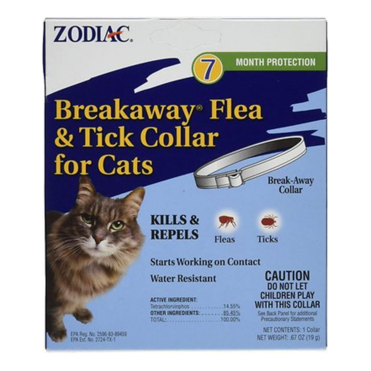 Zodiac Flea & Tick Collar for Cats