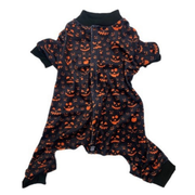PETRAGEOUS Halloween Pumpkin Face Pet Pajamas