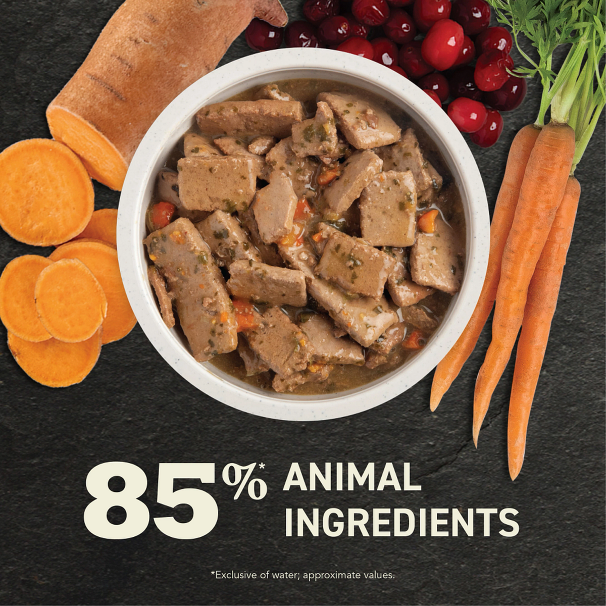 Acana Premium Chunks Beef Recipe In Bone Broth Wet Dog Food