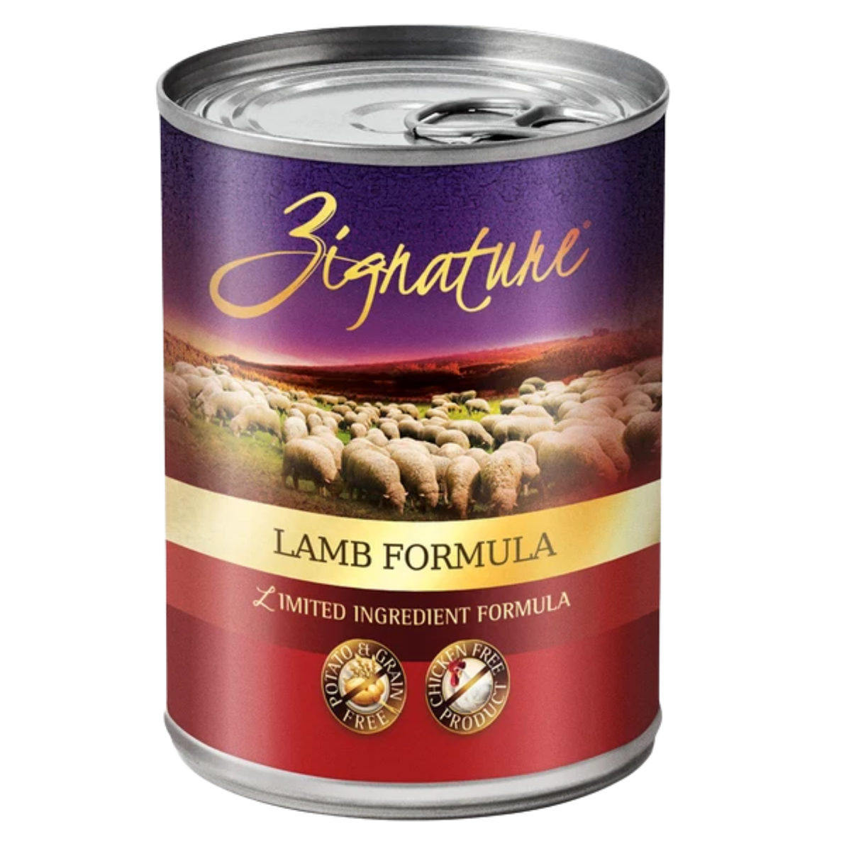ZIGNATURE Lamb Meal Limited Ingredient Formula Grain-Free Canned Dog Food