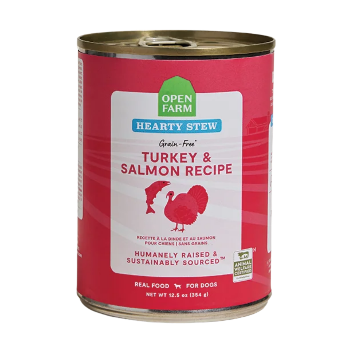 Open Farm Turkey & Salmon Hearty Stew Wet Dog Food