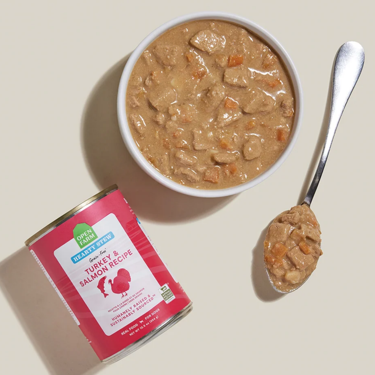 Open Farm Turkey & Salmon Hearty Stew Wet Dog Food