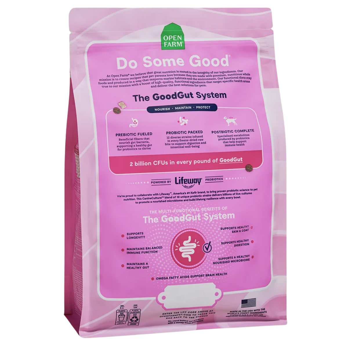 Open Farm GoodGut Wild-Caught Salmon Dog Kibble