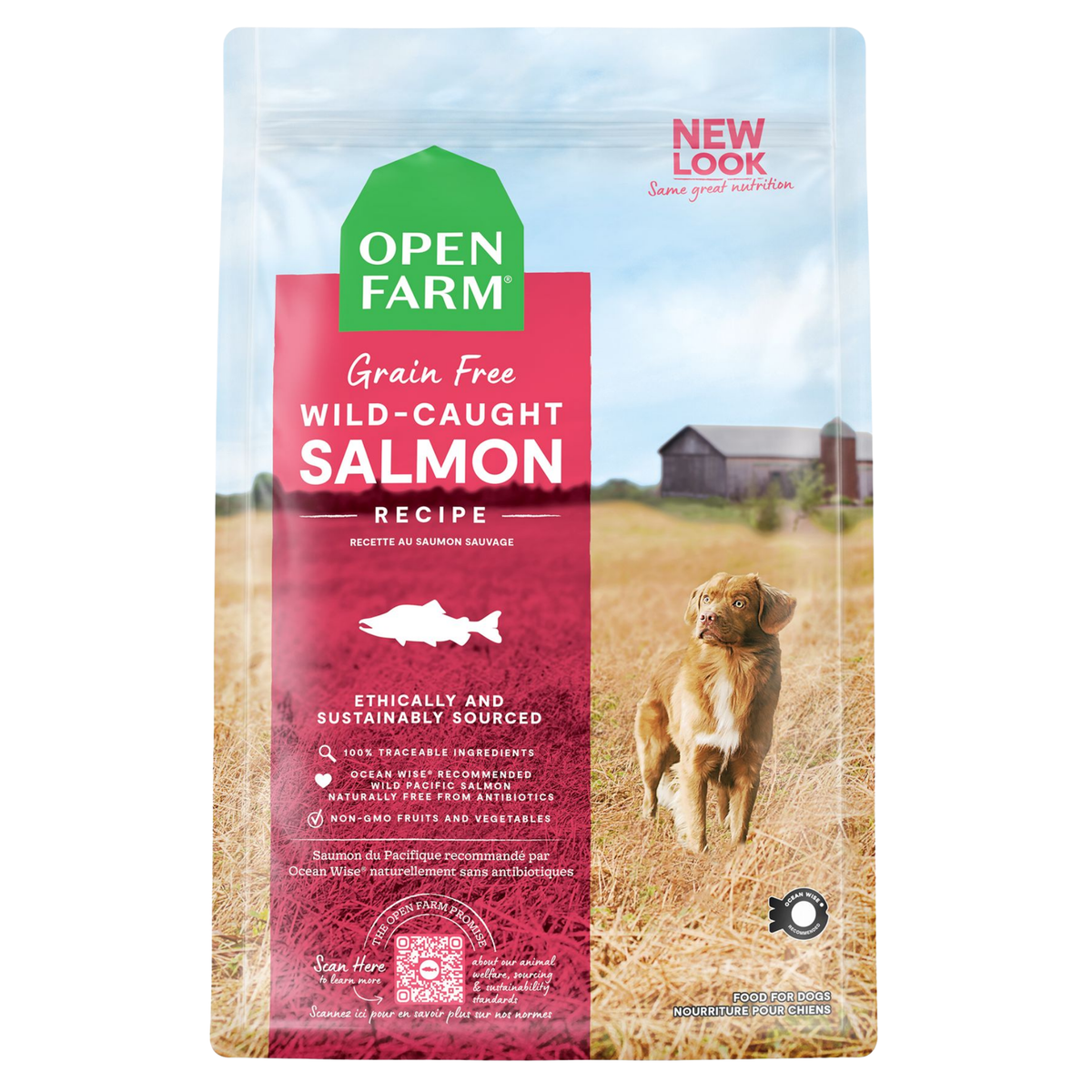 Open Farm Wild-Caught Salmon Grain-Free Dry Dog Food