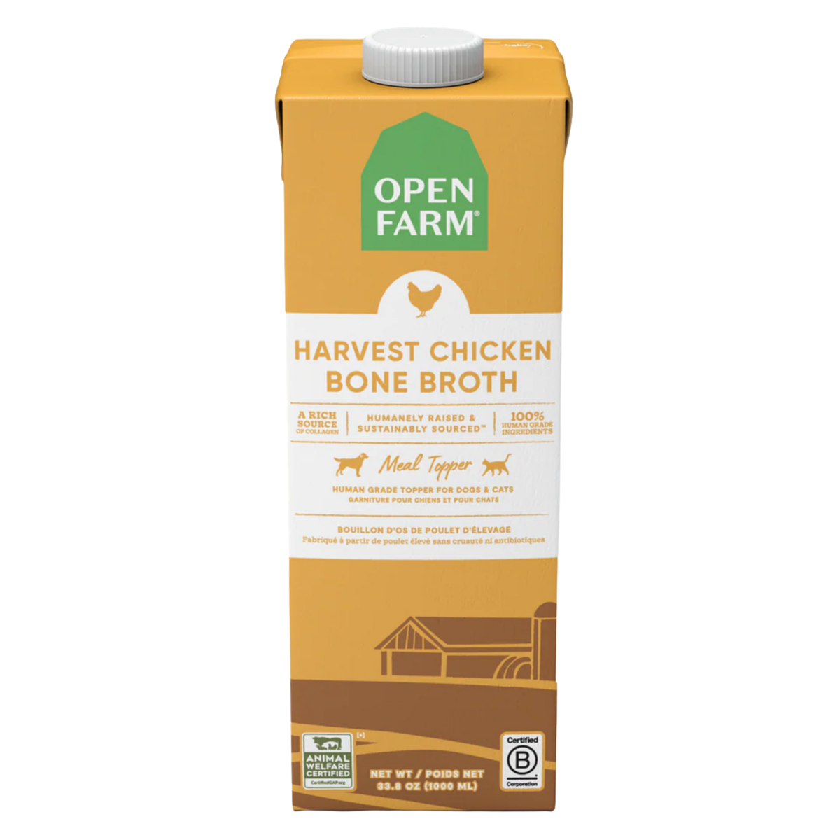 Open Farm Grass-Fed Beef Bone Broth for Dogs