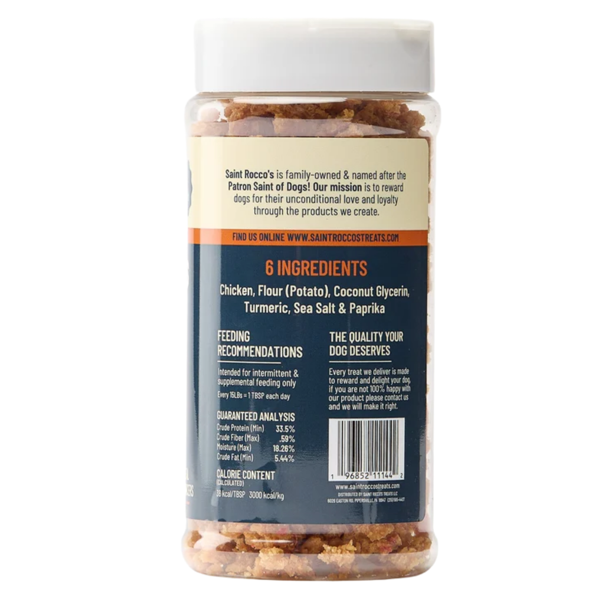 Saint Roccos Chicken Sprinkles Meal Topper 6 oz