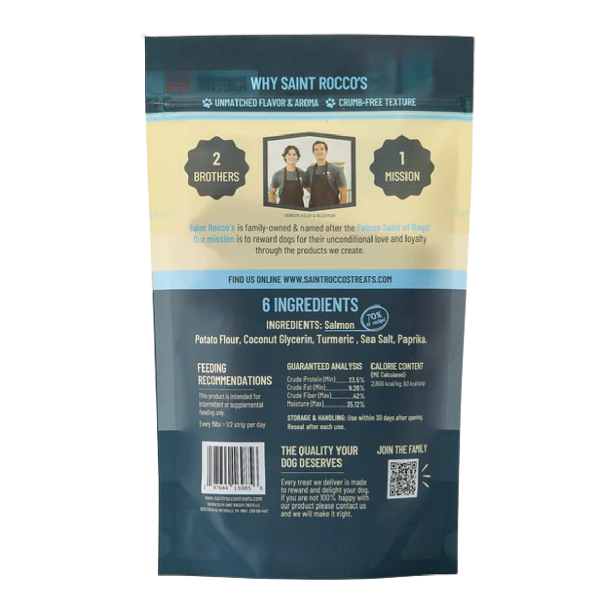 Saint Roccos Alaskan Salmon Jerky Dog Treat