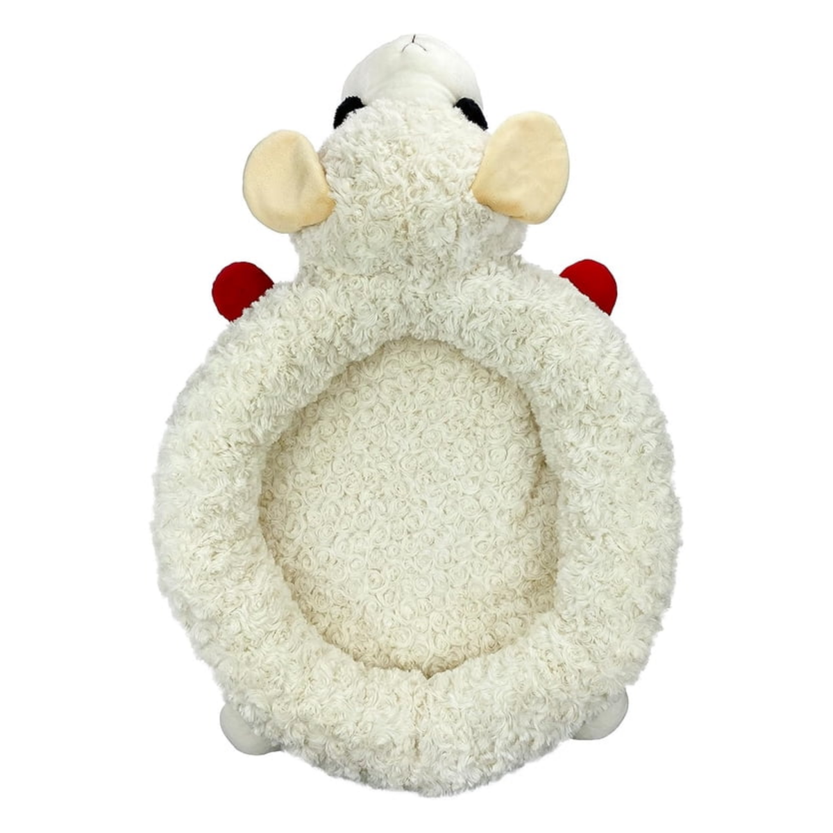 Multipet Plush Lamb Chop Pet Bed 27 in