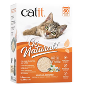 Catit Go Natural! Pea Husk Vanilla-Scented Clumping Cat Litter 12.3 lb