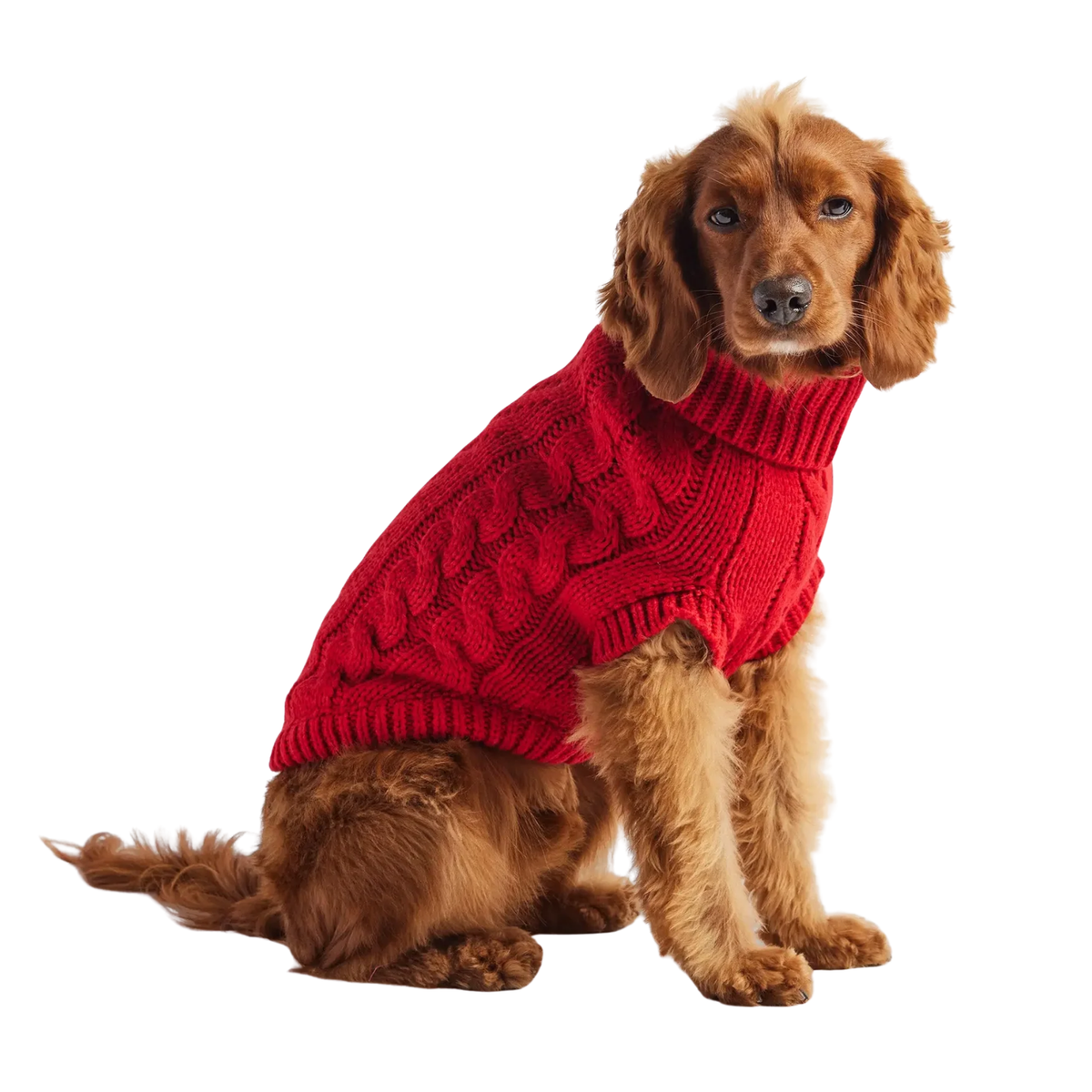 Gf Pet Chalet Dog Sweater, Red