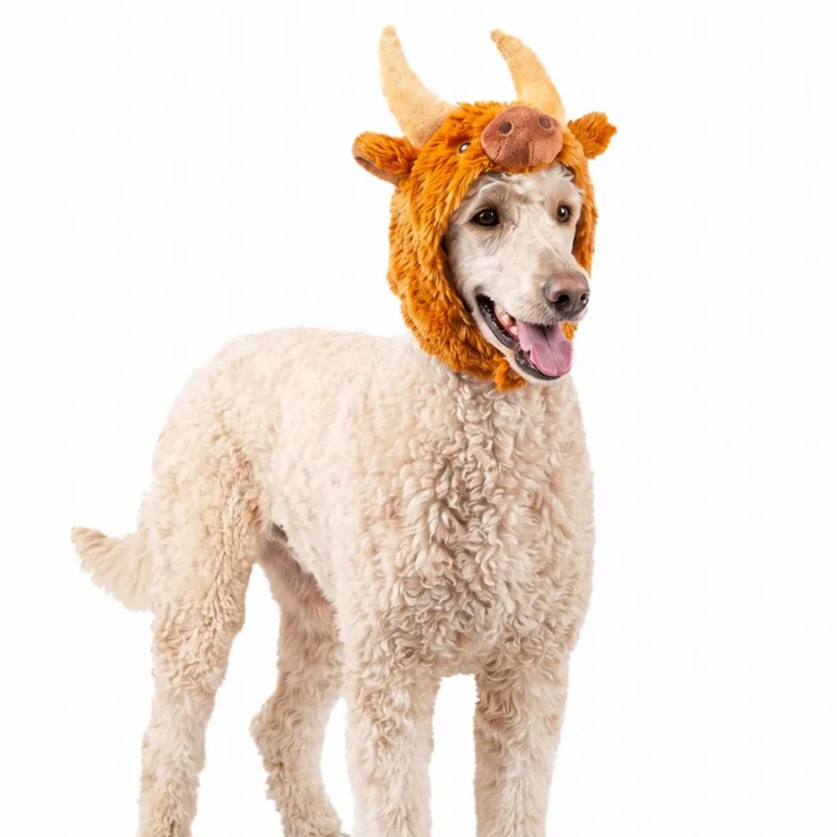 Silverpaw Bull Head Piece Halloween Pet Costume