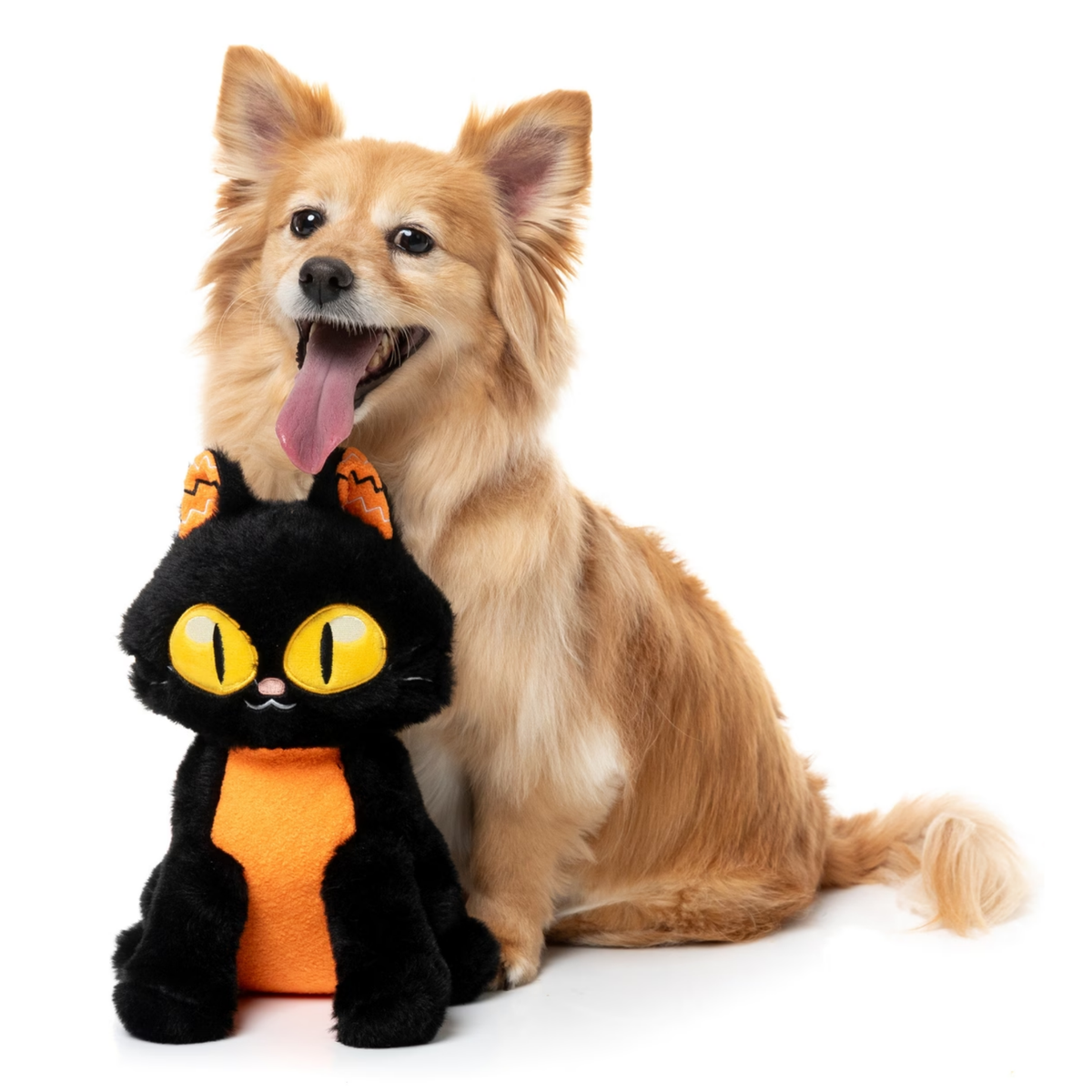 FuzzYard Purrsephone Squeaky Dog Plush Toy 11in