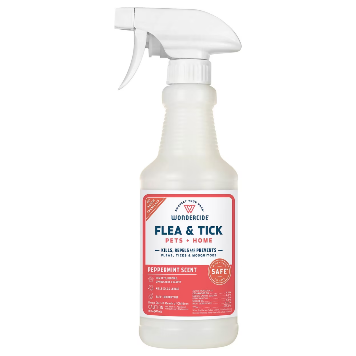 Wondercide Flea/Tick/Mosquito Natural Peppermint Scent Home & Pet Spray