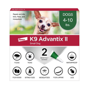 K9 Advantix Ii Topical Flea & Tick Treatment for Dogs up to 10 lbs