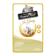 Fussie Cat Chicken with Gravy Wet Cat Food Pouch