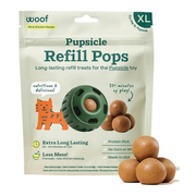 Woof Pupsicle Pops Refills Peanut Butter & Chicken Recipe Lickable Dog Treats
