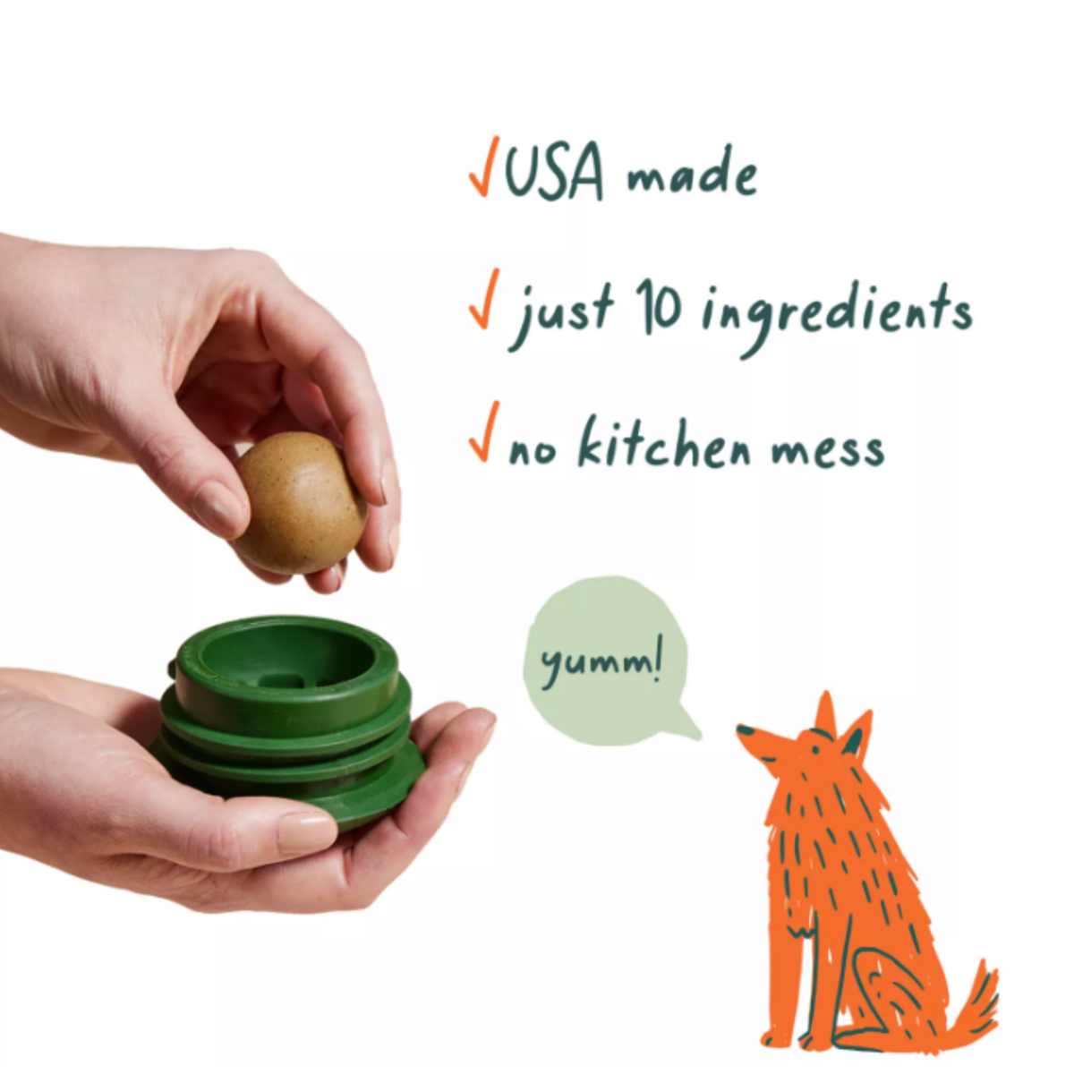 Woof Pupsicle Pops Refills Peanut Butter & Chicken Recipe Lickable Dog Treats