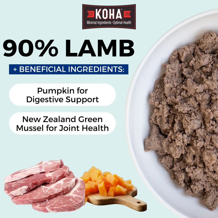 Koha Limited Ingredient Diet Lamb Entrée with Apples for Adult Dogs