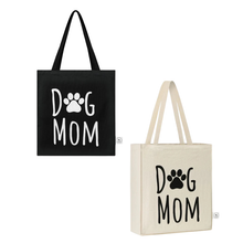 Park Life Designs "Dog Mom" Cotton Tote Bag