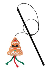 Fuzzyard Holiday Spruce Springsteen Wand Cat Toy