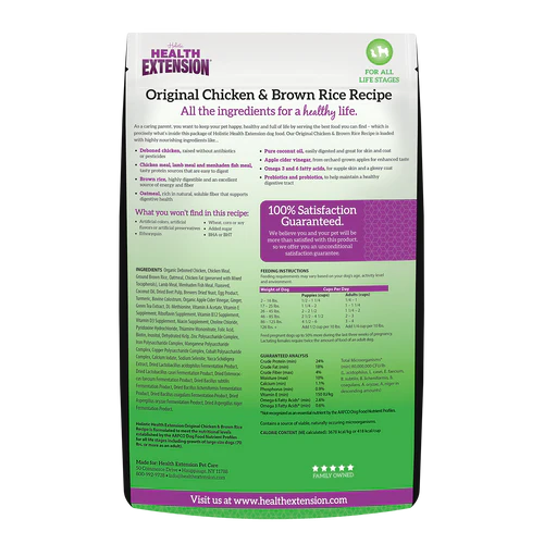 Original Chicken & Brown Rice Recipe All Life Stages Dry Dog Food