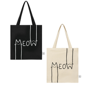 Park Life Designs MEOW Cotton Tote Bag