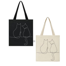 Park Life Designs Milo Cat Cotton Tote Bag