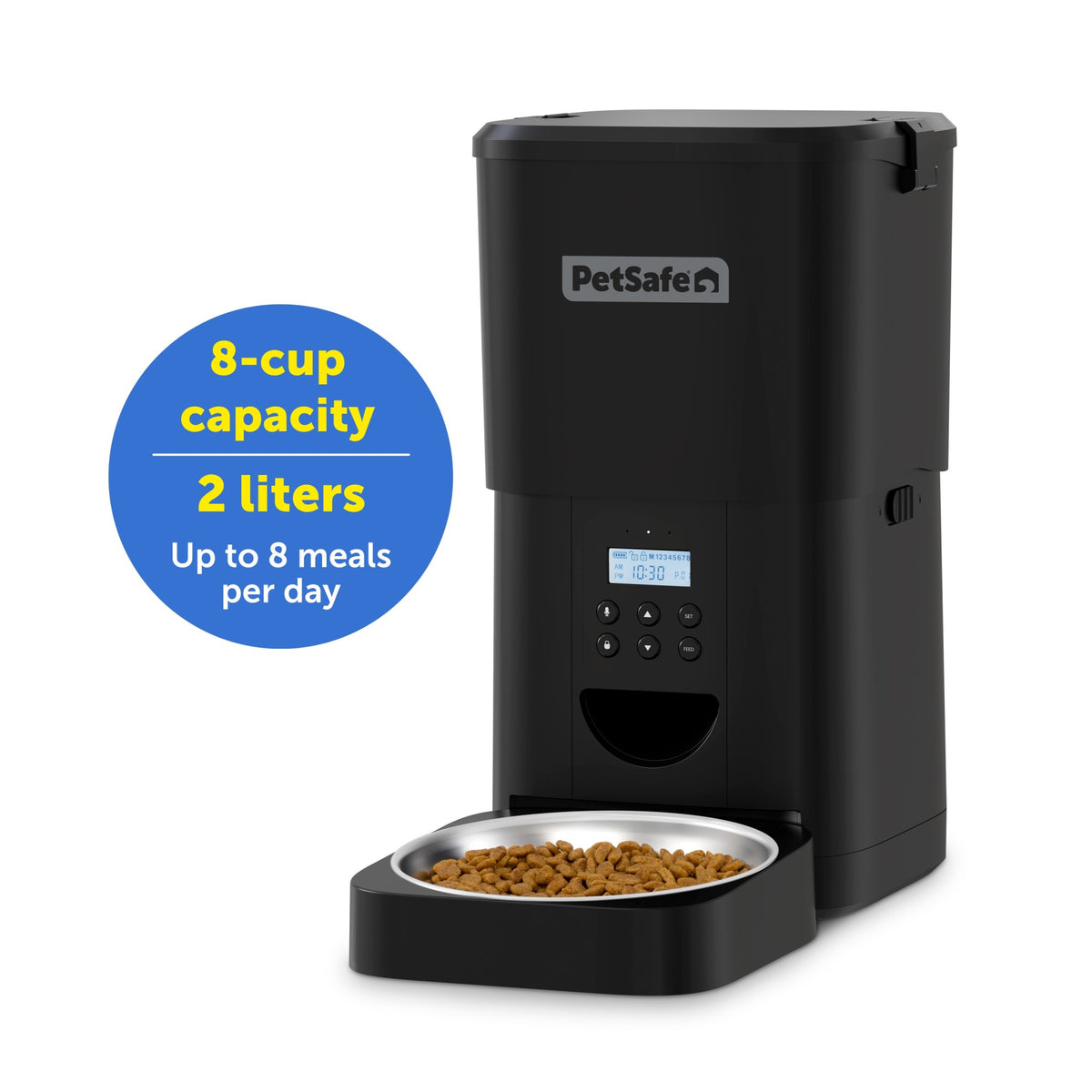 Petsafe Black FlexFeed Automatic Pet Feeder
