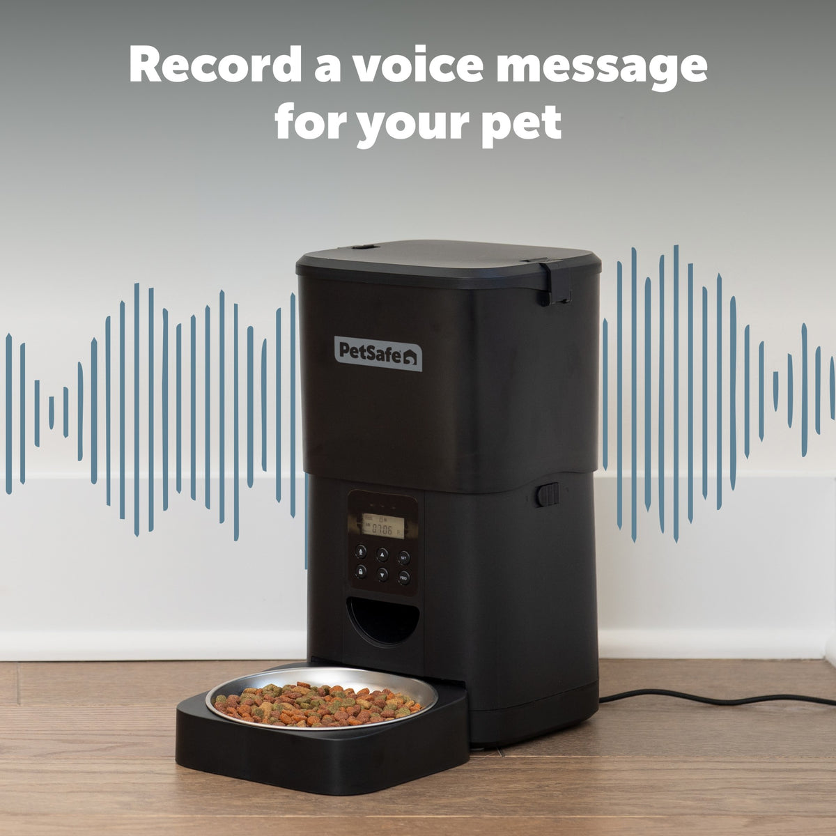 Petsafe Black FlexFeed Automatic Pet Feeder