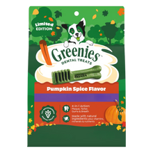 Greenies Holiday Pumpkin Spice Flavor Dog Dental Treats, 6oz