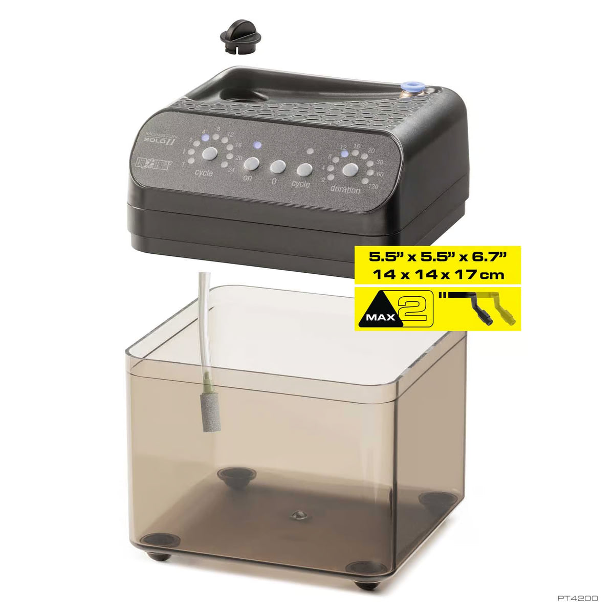 Exo Terra Monsoon Solo II Programmable Misting System for Reptiles