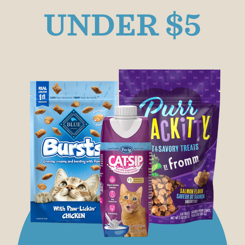 Cat treats under $5