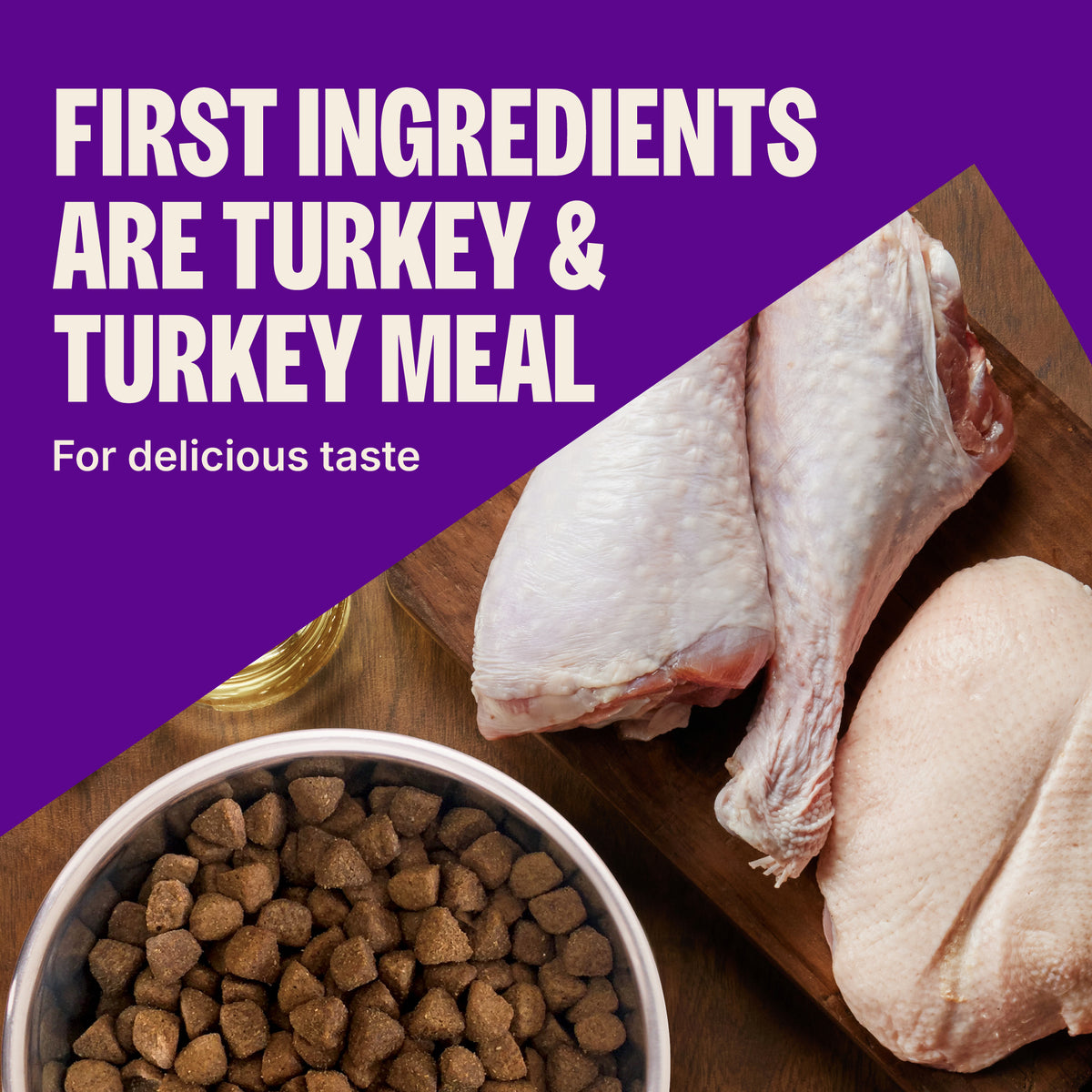Wellness Core Small Breed Healthy Weight Deboned Turkey, Turkey Meal, & Chicken Meal Recipe Grain-Free Dry Dog Food 4 lb