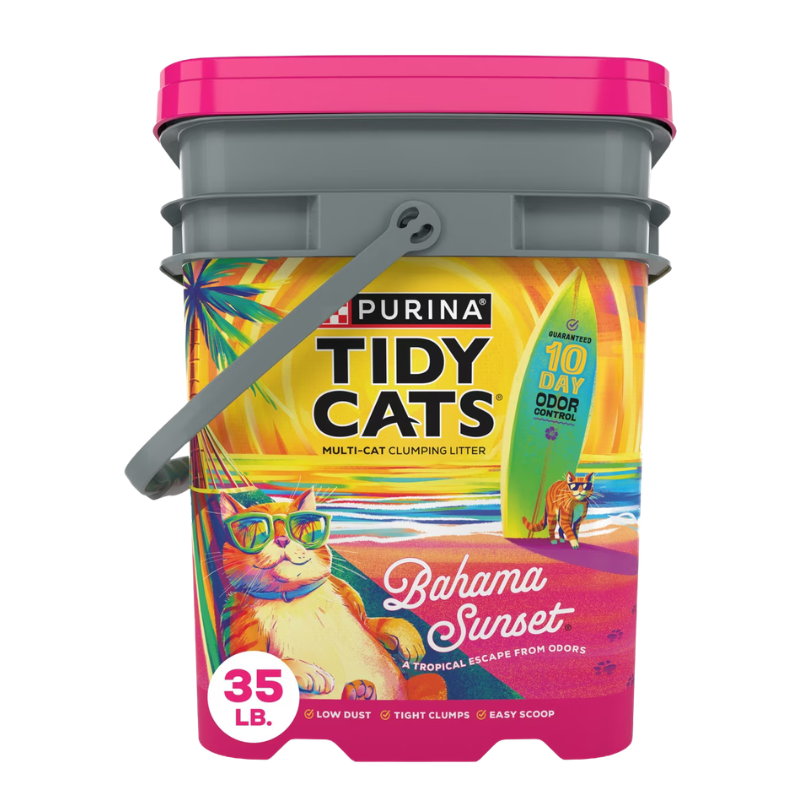 Bahama Sunset Odor Control Formula Scented Clumping Cat Litter