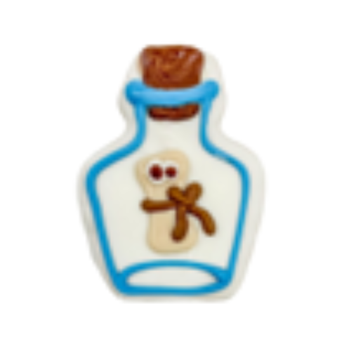 Bosco & Roxy Summer Bark If Found Bottle Dog Treat Cookie