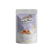 Fussie Cat Chicken with Pumpkin in Goat Milk Mousse Kitten Pouch Wet Food