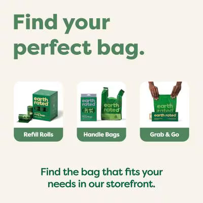 Earth Rated Unscented Dog Waste Refill Rolls 120 pk